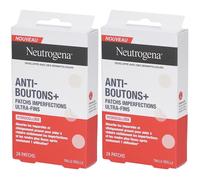 Neutrogena® Anti-Boutons+ Patchs Imperfections Ultra-fins, 24 Pansement(S) 2x1 pc(s)