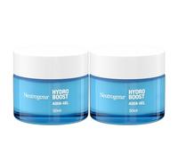 Neutrogena, Aqua-Gel Hydro Boost (Lot de 2, 50 ml) - Soin pour Le Visage à l'Acide Hyaluronique, Acides Aminés et Électrolytes - Gel pour Peaux Normales à Mixtes