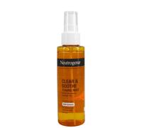 Neutrogena Clear & Soothe Toning Face Mist with Turmeric 125ml, Oil Free