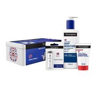 NEUTROGENA Coffret 3 produits - Beaume à Lèvres 4.8g, Lotion Corporelle 250ml, Crème pour les mains 50ml