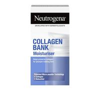 Neutrogena - Crème Hydratante Visage Collagen Bank (50 ml) - Micro-peptides + collagène + bakuchiol pour une peau plus ferme et repulpée - Testé cliniquement et fabriqué en France