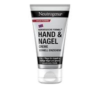 Neutrogena Crème mains à absorption rapide, crème hydratante à la glycérine + vitamine E pour mains saines et ongles forts, crème hydratante pour les mains très sèches, 50 ml