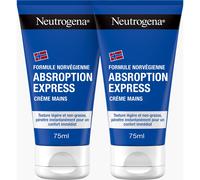 Neutrogena® Crème Mains Absorption Express 2x75ml