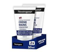 Neutrogena - Crème Mains Concentrée L'Originale Formule Norvégienne (lot de 2 tubes de 50 ml) - Crème hydratante pour mains très sèches et gercées - Soulagement immédiat et hydratation 24 h