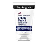 Neutrogena | Crème Mains Concentrée L'Originale Formule Norvégienne (tube de 50 ml) - Crème hydratante pour mains très sèches et gercées - Soulagement immédiat et hydratation 24 h