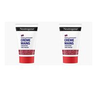 Neutrogena Crème Mains Hydratation 24h Peaux sèches 50 ml 2x50