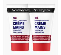 Neutrogena Crème Mains Hydratation 24h Peaux Très Sèches 2x50 ml