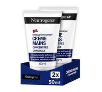 Neutrogena Crème Mains L’Originale Hydratation Peaux sèches 2x50 ml 100