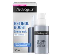 Neutrogena - Crème nuit anti-âge Retinol Boost 50ml - Crème visage au rétinol pur, antioxydant et acide hyaluronique - Pour une peau plus ferme et d'apparence plus jeune