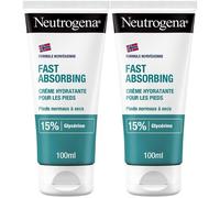 Neutrogena Crème Pieds Absorption Express Formule Norvégienne 100 ml 2x100