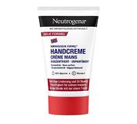 Neutrogena Crème pour les mains concentrée non parfumée, hydratante apaisante avec 40 % de glycérine + vitamine E, hydratante instantanée pour les mains très sèches (50 ml)