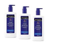 Neutrogena Deep Moisture Sofort Lot de 3 lotions corporelles 400 ml