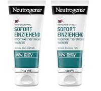 Neutrogena Formule norvégienne - Crème hydratante pour les pieds norvégiens - 100 ml - Pour pieds normaux et secs - Avec 15% de glycérine et de vitamine E (Lot de 2)