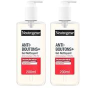Neutrogena | Gel Nettoyant Anti-Boutons + Acide Salicylique + 2% PHA (200 ml) - Soin visage anti-boutons non comédogène et non gras - Nettoyant visage pour peaux à tendance acnéique sans parfum