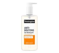 Neutrogena | Gel Nettoyant Anti-Boutons (flacon-pompe de 200 ml) - Nettoyant visage à l'acide salicylique (2%) - Élimine l'excès de sébum et les impuretés pour une peau plus nette en seulement 1 jour*