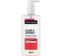 Neutrogena Gel Nettoyant Exfoliant Clear & Defend+ 200ml