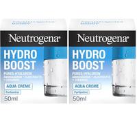 Neutrogena Hydro Boost Aqua Crème, crème pour le visage sans parfum avec acide hyaluronique, acides aminés, électrolytes et céramides, soin du visage intense pour une peau lisse et souple 50 ml