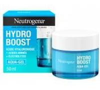 Neutrogena - Aqua-Gel Hydro Boost (pot de 50 ml) - Crème hydratante pour tous types de peaux à l'acide hyaluronique - Gel hydratant pour un teint frais et éclatant