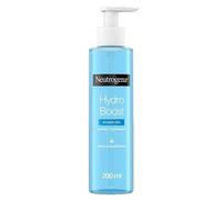 Neutrogena - Aqua-Gel Nettoyant Hydro Boost (flacon-pompe de 200 ml) - Nettoyant pour le visage à l’acide hyaluronique et glycérine - Gel hydratant pour éliminer les impuretés et le maquillage