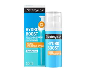 Neutrogena Hydro Boost Fluide Crème Hydratant Visage SPF 50 50ml Liquide ml