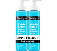 Neutrogena Hydro Boost Gel Nettoyant Eau Sans Parfum 2x200ml