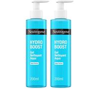 Neutrogena Hydro Boost Gel Nettoyant Hydratante Visage Sans Parfum 200 ml Gel(S) 2x200