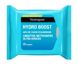 Neutrogena Hydro Boost Lingettes Démaquillantes Aqua Toutes Peaux 25 Lingettes