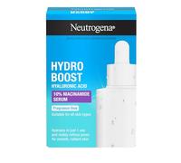 Neutrogena Hydro Boost Sérum Niacinamide 10%, hydrate, pores, améliore la texture de la peau, sans parfum, 30 ml