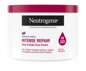 Neutrogena Intense Repair Cica crème pour le corps traitante pour peaux sèches 400 ml