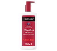 Neutrogena | Lait Corps Réparation Intense Cica (flacon-pompe de 400 ml) - Lait pour le corps avec formule norvégienne - Soin corps pour peaux très sèches avec 10% de glycérine et Centella Asiatica