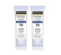 Neutrogena Ecran solaire sec au toucher Ultra Sheer - Protection UVA/UVB à large spectre - SPF 70 - 88 ml