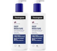 Neutrogena Lotion corporelle Deep Moisture pour peaux sèches 250 ml (Lot de 2)