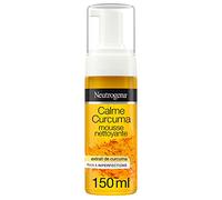 Neutrogena Mousse nettoyante Calme Curcuma – flacon-pompe 150 ml