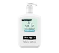 Neutrogena Nettoyant facial quotidien ultra doux pour peaux sensibles, sans huile, sans savon, hypoallergénique et non comédogène, 380 ml