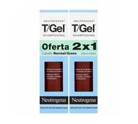 NEUTROGENA - Neutrogena T/Gel Shampooing De Cheveux Huileux & Normal 2x250ml