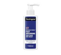 Neutrogena Norwegian Formula Crème pour les mains à absorption rapide, légère et non grasse pour les mains sèches, formule nourrissante pour les peaux plus douces, convient aux peaux sensibles 150 ml