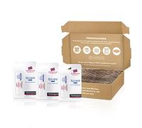 Neutrogena Norwegian Formula Lot de 3 baumes à lèvres SPF 20 4,8 g pour un soulagement immédiat et durable des lèvres sèches et gercées Protection solaire et résistante aux intempéries