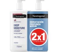 Neutrogena Pack Hidratación Profunda Sin Perfume 2x750ml