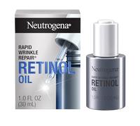 Neutrogena Rapid Wrinkle Repair Anti-Wrinkle Retinol Face Serum Oil, Lightweight Anti-Wrinkle Serum To Remove Dark Spots, Deep Wrinkle Treatment with Concentrated Retinol SA, 1.0 fl. oz
