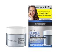 Neutrogena Retinol Boost+ Crème de soin intense du visage 50 ml sans parfum avec rétinol, extrait de feuille de myrte et acide hyaluronique pour une peau plus lisse, anti-âge, anti-rides