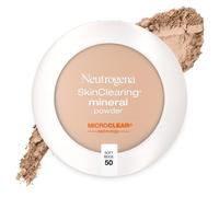 Neutrogena Skinclearing Mineral Acn Contracter la poudre presse compacte sans brillance et maquillage absorbant l'huile avec de l'acide salic