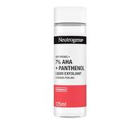 Neutrogena Soin du visage anti-boutons + Liquid Exfoliant liquide avec 7 % AHA + panthénol 125 ml élimine en douceur les cellules mortes de la peau et l'excès de sébum