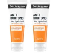 Neutrogena - Soin Hydratant Anti-Boutons (tube de 50 ml) - Crème pour le visage à l'acide salicylique (0,5%) - Réduit l'apparence des boutons dès la 1ère semaine* (Lot de 2)