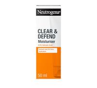 Neutrogena Spot Controlling Crème hydratante à 0,5 % d'acide salicylique (1 x 50 ml) Crème hydratante pour le visage pour les peaux sujettes à l'acné, hydratant sans huile