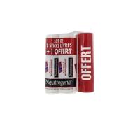 Neutrogena Stick Lèvres Lot De 2 + 1 Offert Multicolore