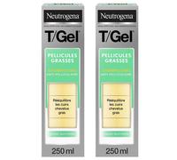 Neutrogena, T/Gel, Shampoing Pellicules Grasses 250 ml Gel(S) 2x250