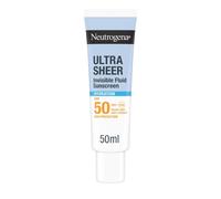 Neutrogena Fluide solaire invisible Ultra Sheer – Hydratation SPF 50 – 50 ml