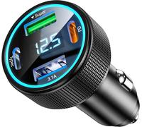 Neutypechic Chargeur Allume Cigare Usb C 4 Ports, Pr Allume Cigare 12v Pd 30w, Rapide 66 W Chargeur Voiture Usb C, Modèles 12v/24v Chargeur Voiture Pour Allume Cigare, Téléphone, Mp3
