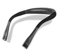 NEUTYPECHIC Lampe de Lecture de Cou 3 Couleurs et 3 Niveaux de Luminosité, Liseuse Lampe de Lecture Avec Câble de Données de Chargement, pour Lire au Lit Adaptés Lecture (gris)