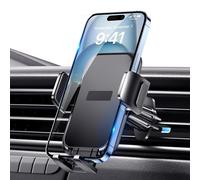 NEUTYPECHIC Support Telephone Voiture Grille Aeration, Crochet Accroche Telephone Voiture, Porte Telephone Voiture Bouche D'aération Rotation 360° Adapté aux Smartphones iPhone Android (4.0''-6.5'')
